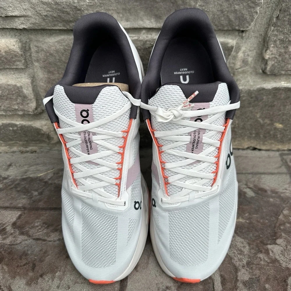 Men's 12 M On‎ Running Cloudsurfer Next White Flame 3ME30020256 Shoe Sneakers